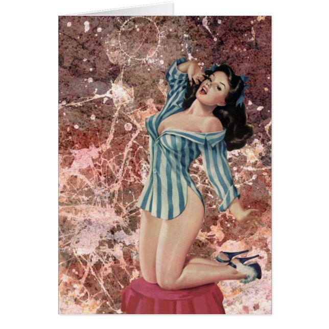 Grunge and Sexy, Birthday Cards (Front)