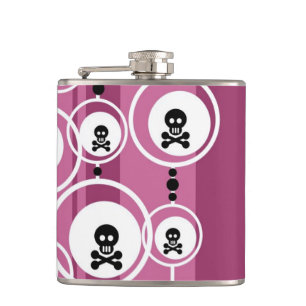 Grunge Background Flask