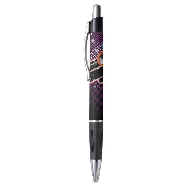 Grunge background pen (Top (Vertical))