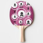 Grunge Background Ping-Pong Paddle