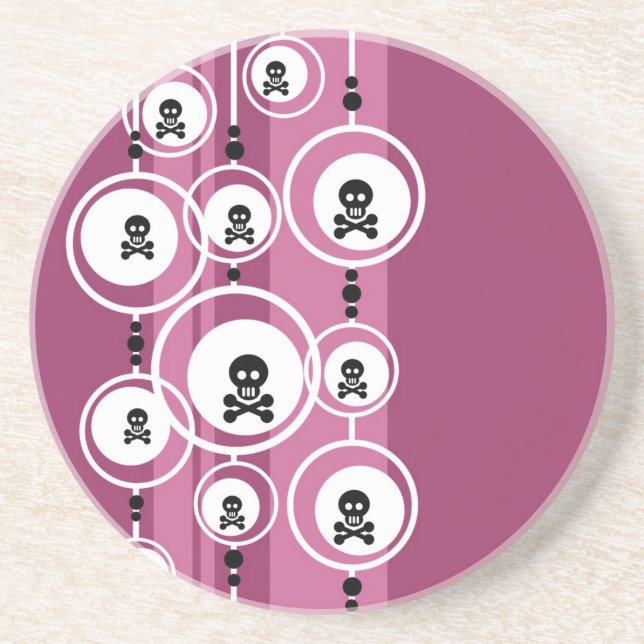 Grunge Background Sandstone Coaster (Front)