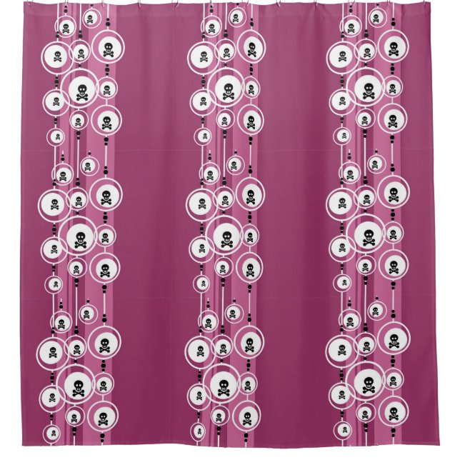 Grunge Background Shower Curtain (Front)