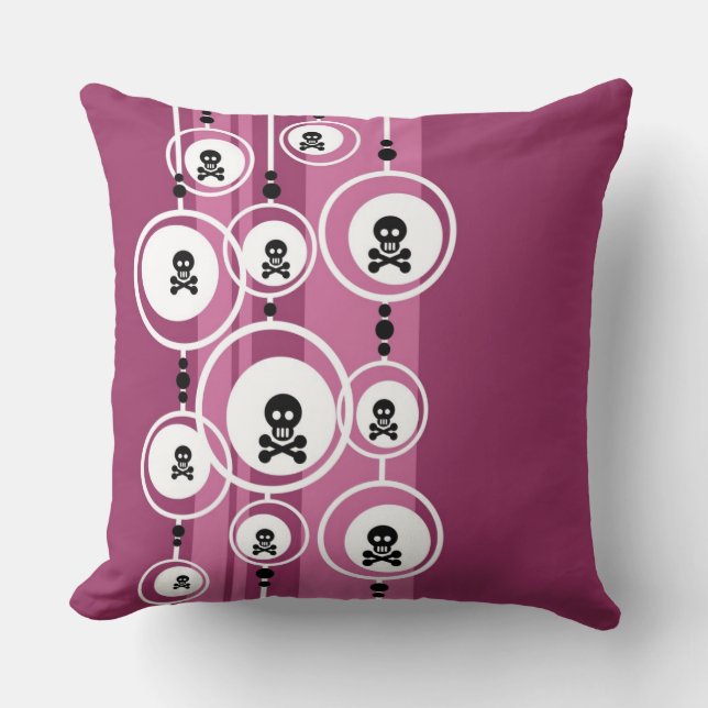 Grunge Background Throw Pillow (Front)