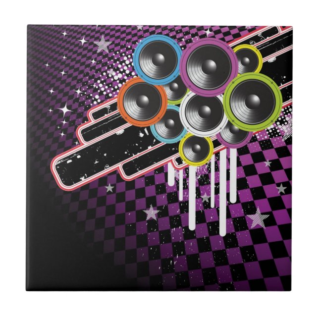 Grunge background tile (Front)