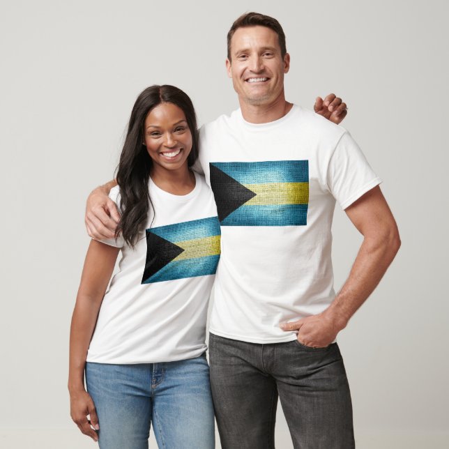 Grunge Bahamas flag T-Shirt (Unisex)