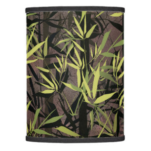 Grunge bamboo forest. lamp shade