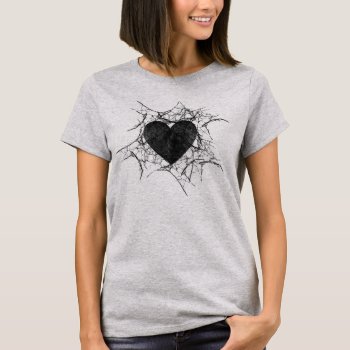 Grunge Broken Heart Shirt 2 by mariannegilliand at Zazzle