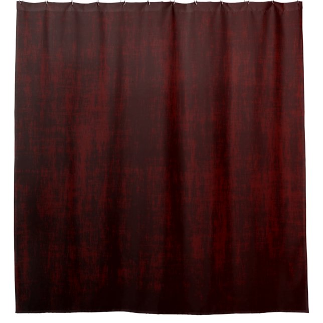 Grunge brown abstract texture shower curtain (Front)