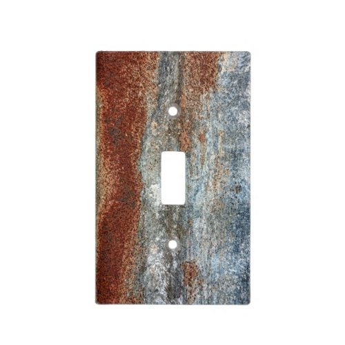 Grunge Brown Rust Texture Pattern Light Switch Cover