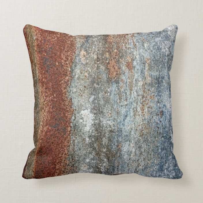 rust and gray throw pillows