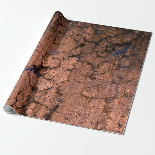 Grunge Brown Texture Vintage Rustic Decoupage Wrapping Paper