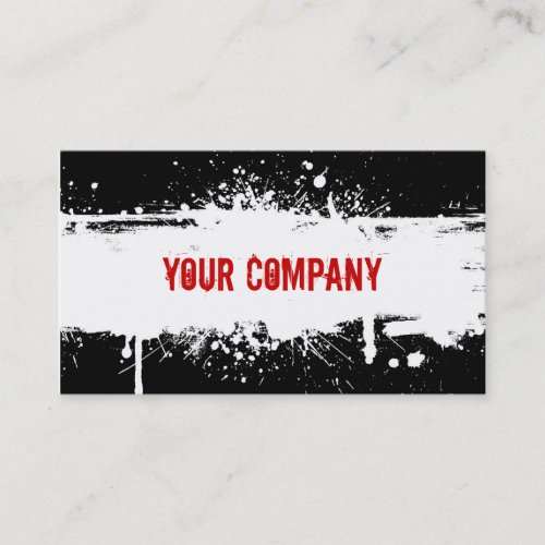 Grunge Business Card