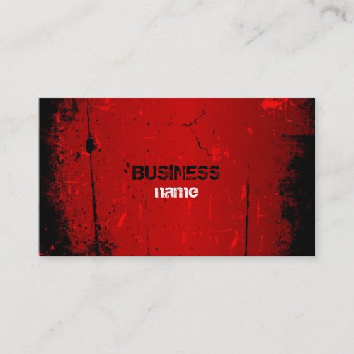 Grunge Business Card