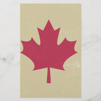grunge canadian flag