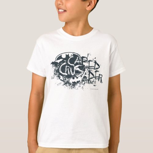 Grunge Caped Crusader T_Shirt