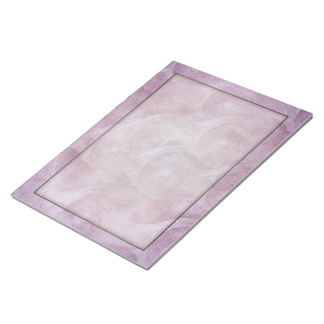 Grunge Changeable Color Border Notepads (Angled)