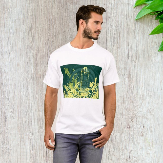 Grunge City Graphic T-Shirt (Creator Uploaded)