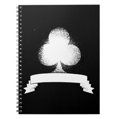 Grunge Club in White Notebook