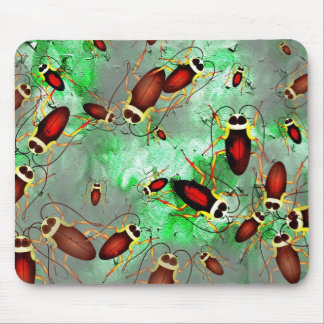 grunge-cockroaches mouse pad