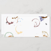 Grunge Coffstain Rack Card Template (Front/Back)