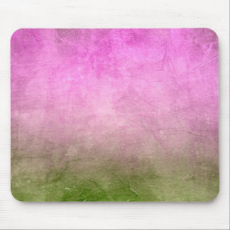 Grunge Colors - Pink & Green Mouse Pad