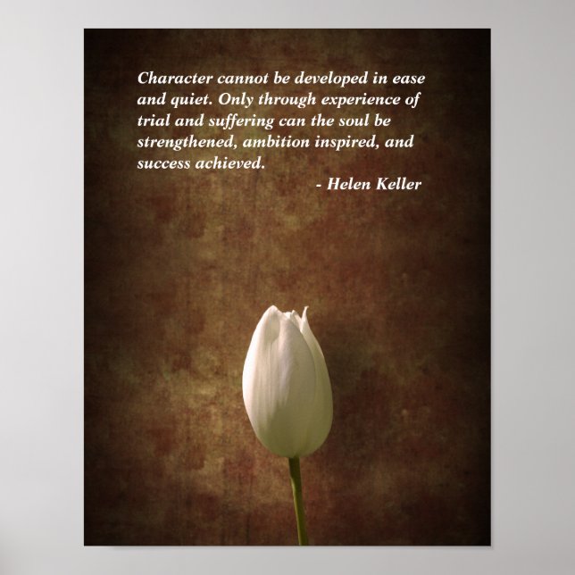 Grunge Customizable Quote Poster (Front)