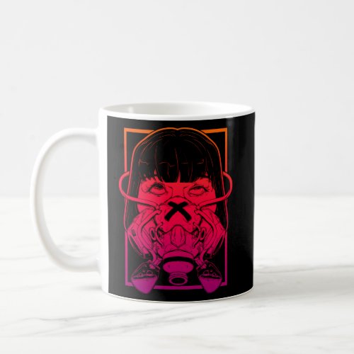 Grunge Cyber Edgy Punk Goth Vaporwave Aesthetic E_ Coffee Mug