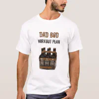 Dad bod workout on sale shirt