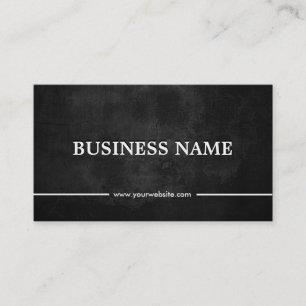 Grunge Dark Game Testing Business Card
