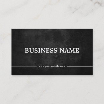 Grunge Dark Stock Broker Business Card by cardfactory at Zazzle