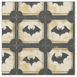 Grunge Denim Halloween Patchwork with Bats (2) Fabric
