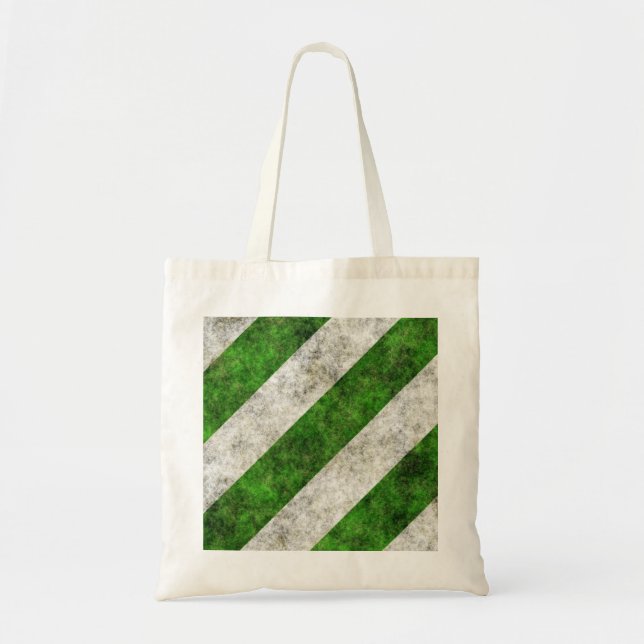 Grunge Diagonal Stripes Tote Bag (Front)