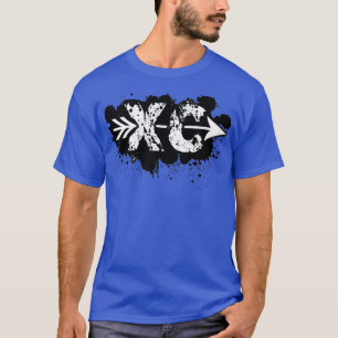Grunge Dirty Cross Country Running  T-Shirt