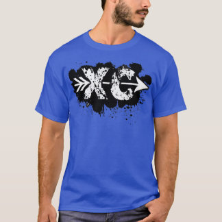 Grunge Dirty Cross Country Running  T-Shirt