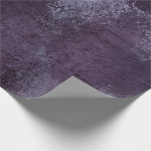 Grunge Distressed Purple Plum Violet Abstract Wrapping Paper