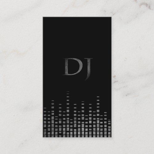 Grunge DJ Business Card