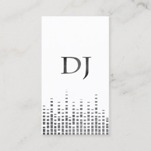 Grunge DJ Business Card