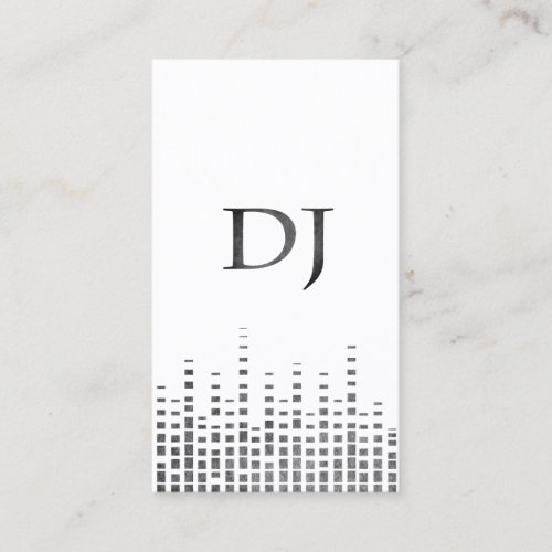 Grunge DJ Business Card