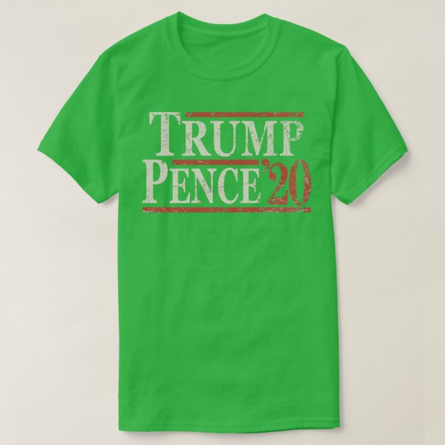 Grunge Donald Mike Pence 2020 T-Shirt (Design Front)