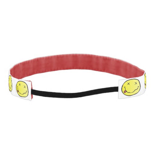grunge emoji headband Zazzle
