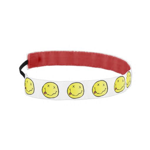 grunge emoji headband Zazzle