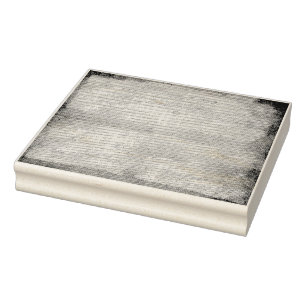 Grunge Fabric Texturized Border Frame Rubber Stamp