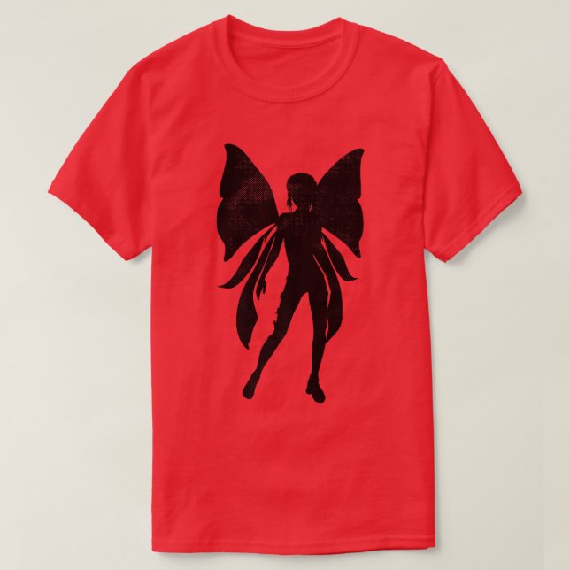 Grunge Fairy Icon Funny Fairies Fairycore Aestheti T-Shirt (Design Front)