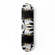 Grunge Female Butterflies Sexy Lady 24. Skate Board Deck