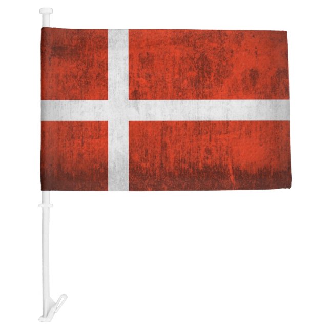 Grunge Flag Of Denmark (Front)