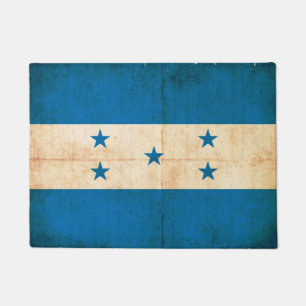 Grunge Flag Of Honduras Doormat