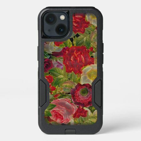 Grunge Flower Garden Iphone 13 Case