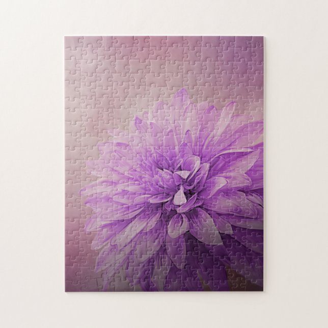 Grunge Flower texture Magnet Jigsaw Puzzle (Vertical)