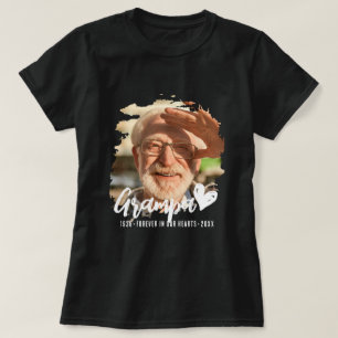 Grunge Funeral Forever in our Hearts Photo T-Shirt