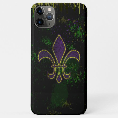 Grunge Goth Mardi Gras iPhone 11 Pro Max Case